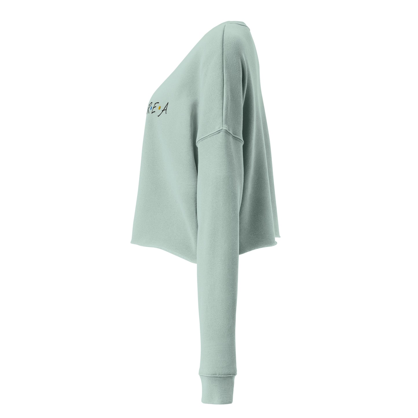 ERI-Embroidery Crop Sweatshirt!