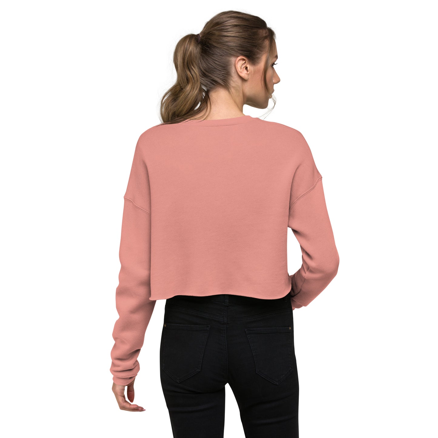 ERI-Embroidery Crop Sweatshirt!