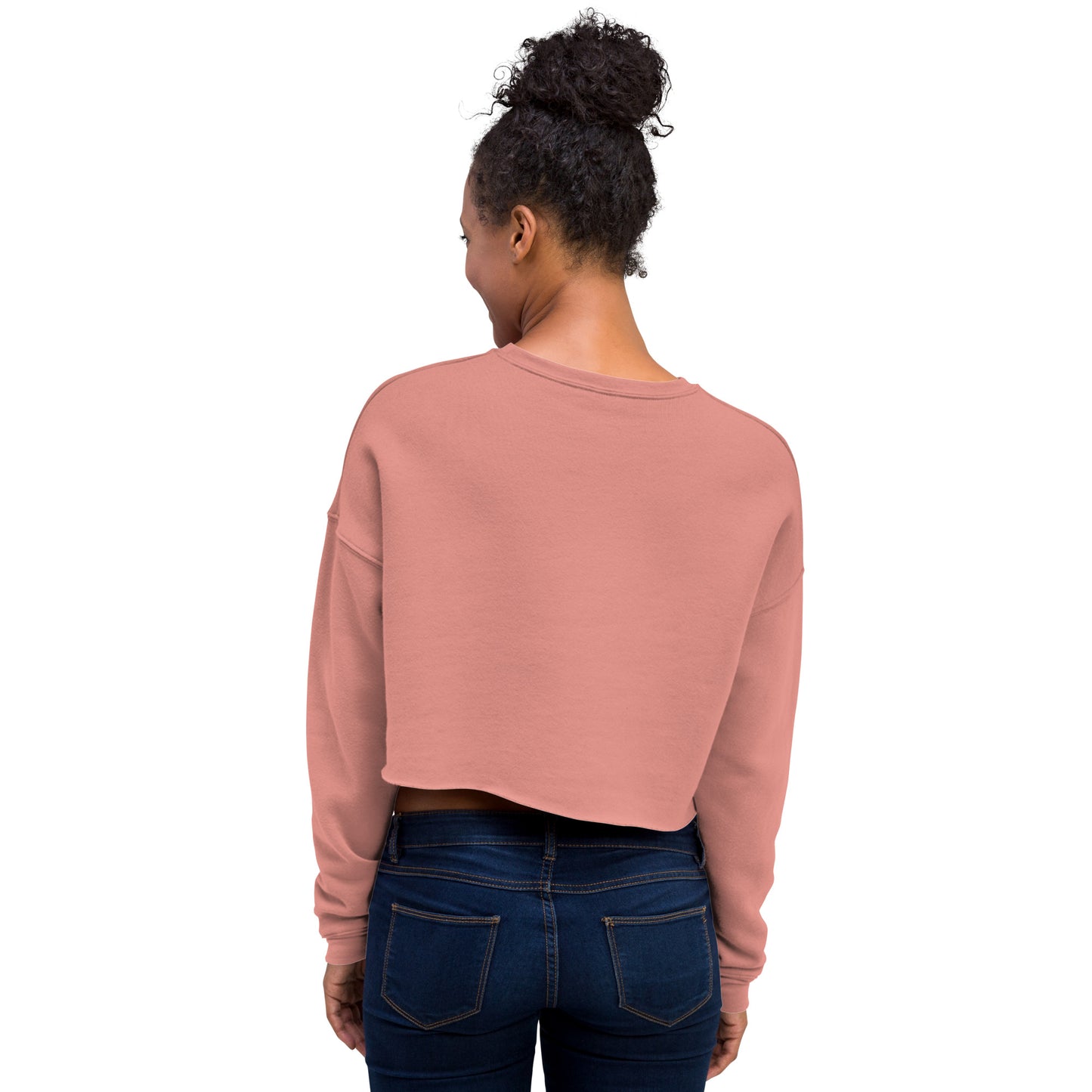 ERI-Embroidery Crop Sweatshirt!