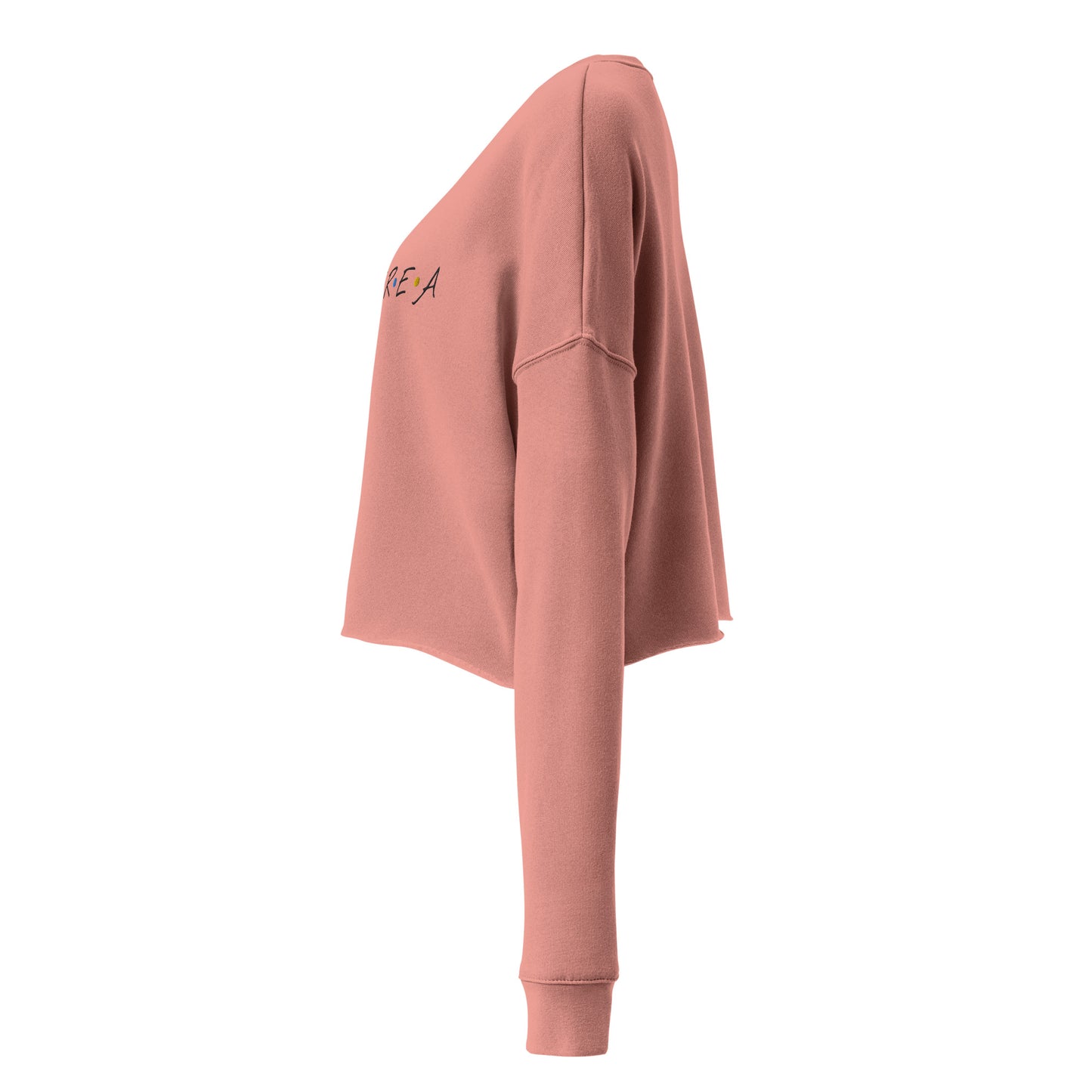 ERI-Embroidery Crop Sweatshirt!
